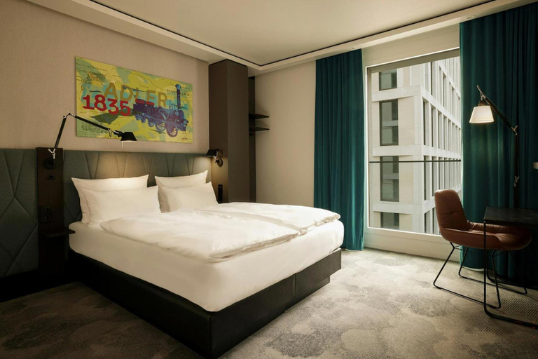 Bedroom 3, The Cloud One Nurnberg, part of the Motel One Group, Nürnberg