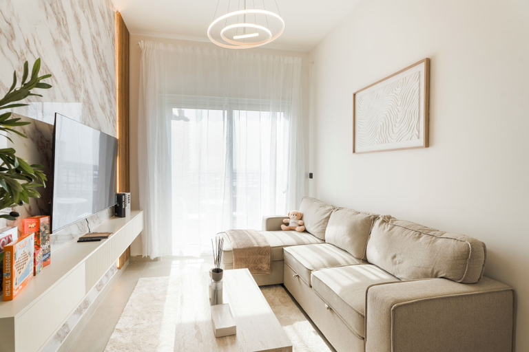 Living area 5, Rentico 1BR Dubai Hills Collective, Dubai
