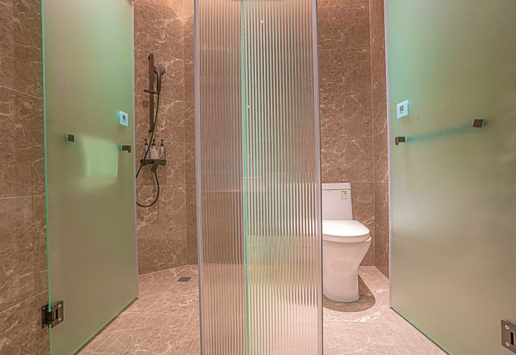 Bathroom 3, Echarm Hotel Zigong Machishui Wanda Plaza, Zigong