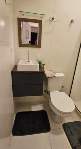 Bathroom, Aconchegante Loft Pé na Areia, Saquarema