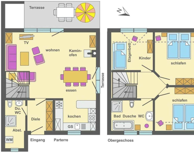Floor plan, 10a/t6 Holiday Park "freesenbruch", Vorpommern-Rügen