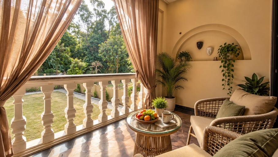 Property grounds 2, Luxuria Jim Corbett - By Moustache, Nainital