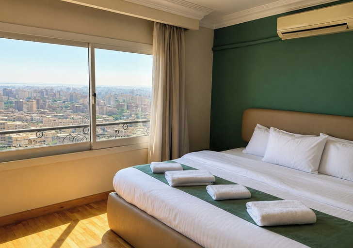 Room 3, Nile Apartment by Spacey, Giza