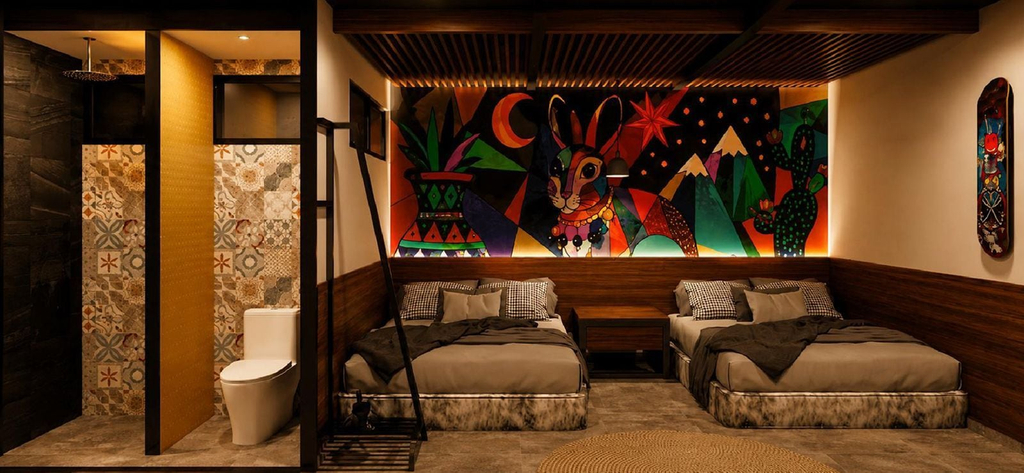 Room 3, Hostel Barrio Centro, Mexico City
