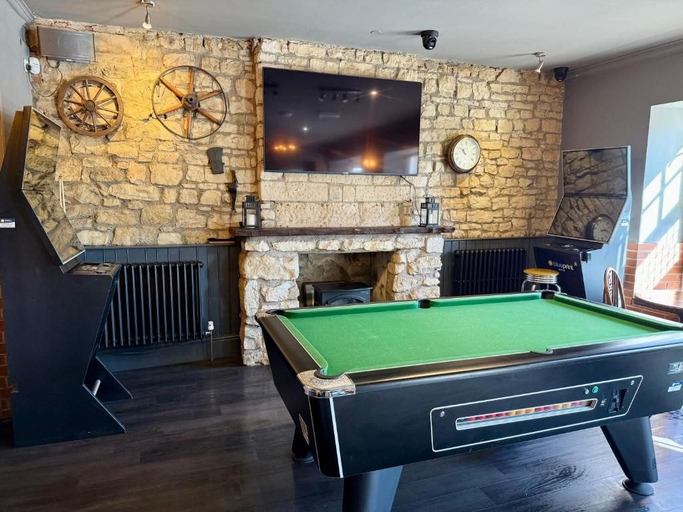 Game room, The Miners Rest at Radstock Hotel, Bath and North East Somerset