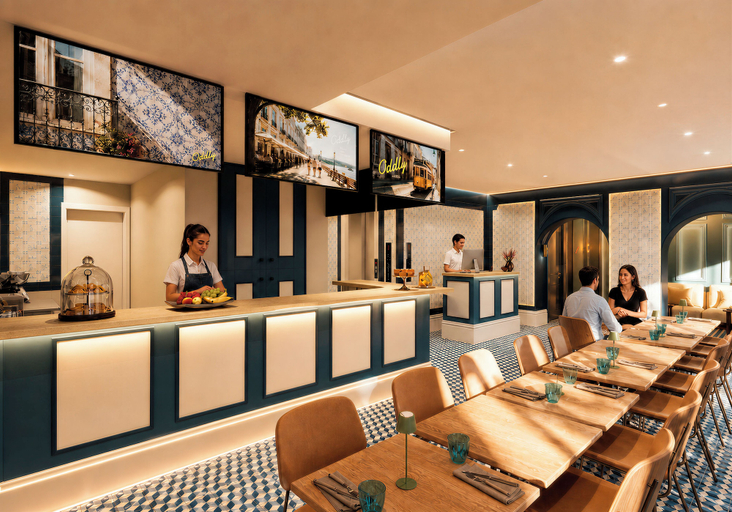 Dining 3, Oddly Hotel Lisbon, Lisbon