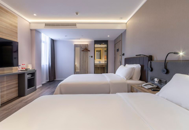 Bedroom 2, Hanting Premium Hotel Quzhuo Nanhu Plaza, Quzhou