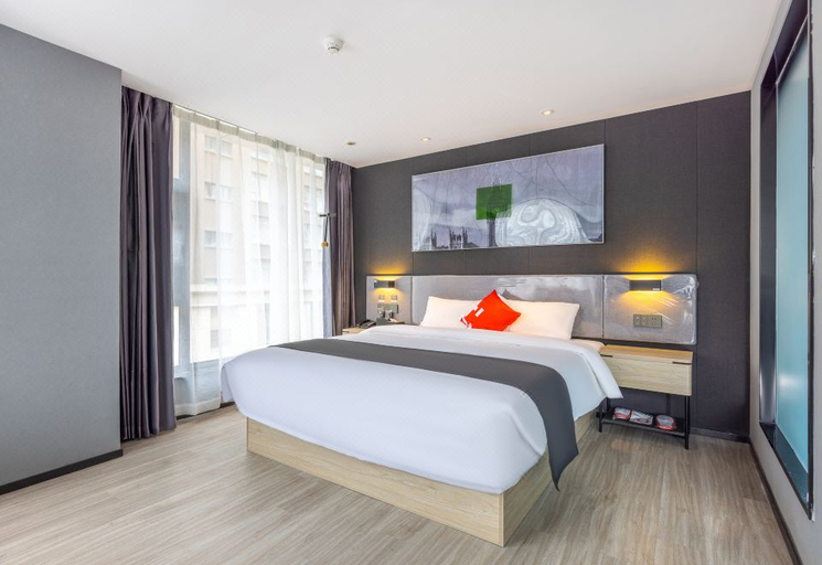 Bedroom 2, Shankee Hotel (Longnan Wen County Wenzhou Road), Longnan