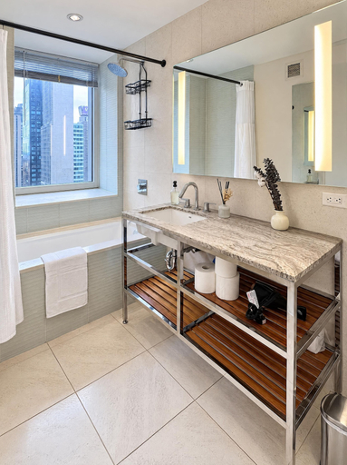 Bathroom 3, Midtown Highrise Condo Near Times Square, New York