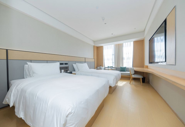 Bedroom 2, Ji Hotel Zhaoyuan Wenquan Road, Yantai
