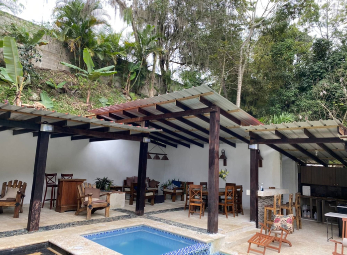 Terrace/patio 2, Michelle s Village River in Front of Paradise, Jarabacoa