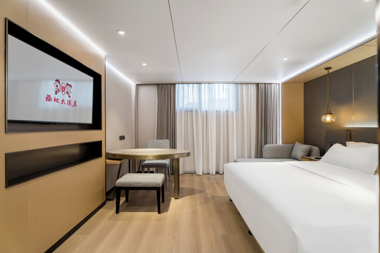 Bedroom 2, Fudi Hotel, Shanghai