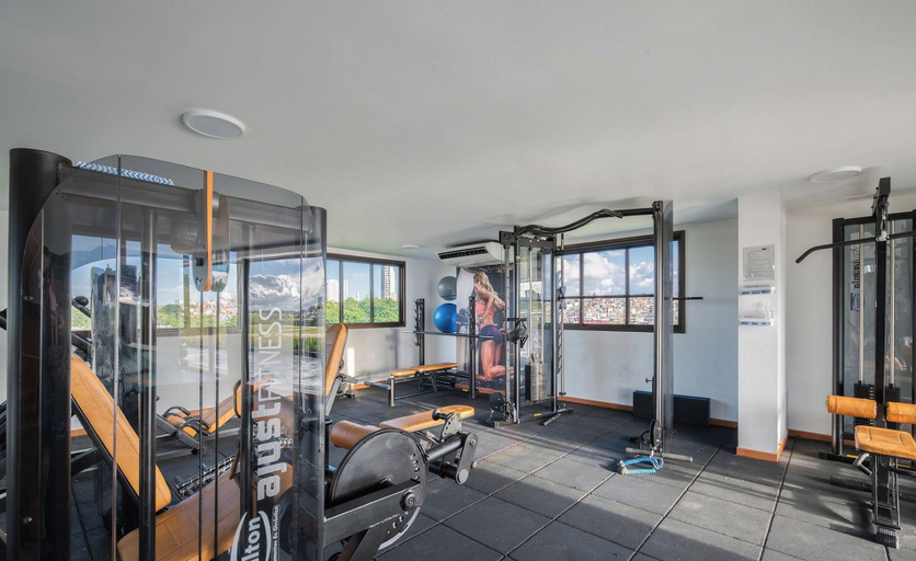 Fitness facility, Studio in Condo w/ Pool and Gym Ftw1106, Salvador