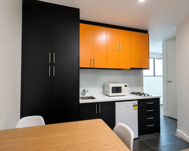 Private kitchen 4, Private Ensuite Carlton Studio for 4, Melbourne