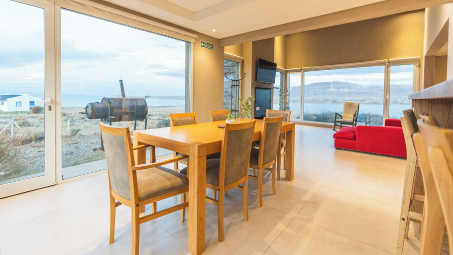 Dining 3, Gran casa con vista panorámica al lago, Lago Argentino