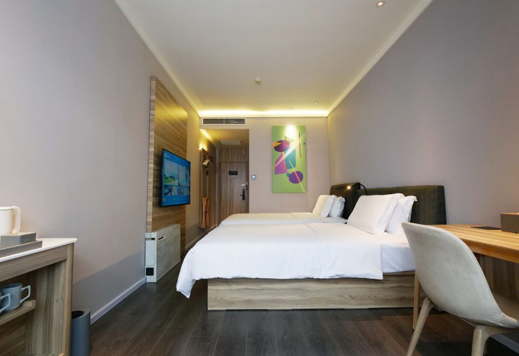 Bedroom 2, Hanting Hotel Tianjin Nankai District Drum Tower Metro Station, Tianjin
