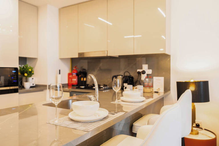 Private kitchen 4, Rentico Lux 1BR Burj View Paragon, Dubai