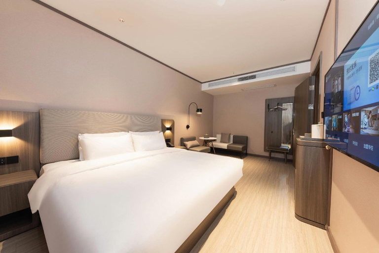 Bedroom 2, Hanting Hotel Huangshi Yangxin High-Speed Railway Station, Huangshi