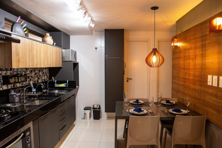Private kitchen 3, Urbani #305 Two Bedrooms in Manaira by Carpediem, João Pessoa