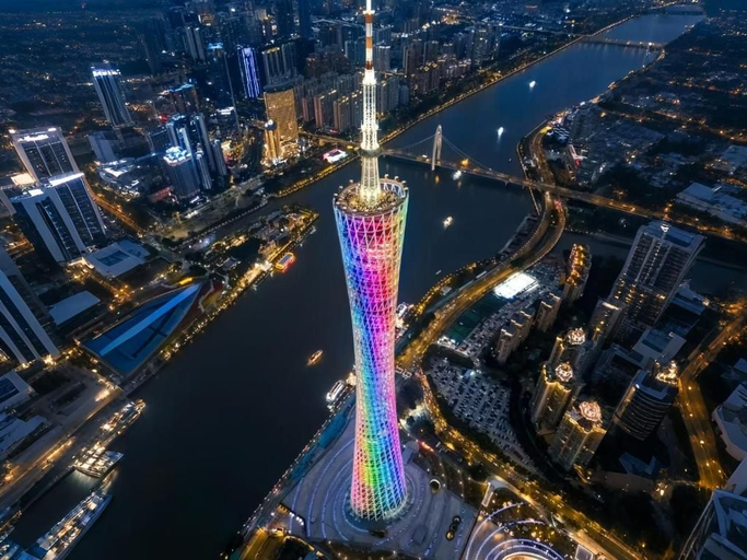 City view from property 2, Yufei Smart City View Residence, Guangzhou