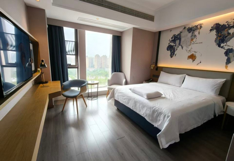 Bedroom 2, Kyriad Marvelous Hotel Ziyang North High-speed Railway Station, Ziyang