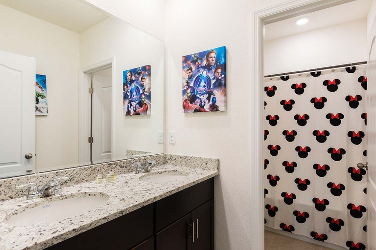 Bathroom 4, Welcoming Villa With Themed Bedrooms at Solterra, Polk