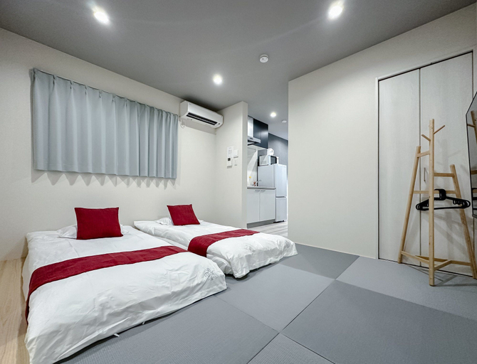 Bedroom 1, HANASTAY MINE, Osaka
