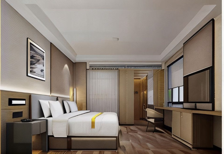 Bedroom 2, GreenTree Eastern Hotel Wuhan Optics Valley Donghu Wuhan University, Wuhan