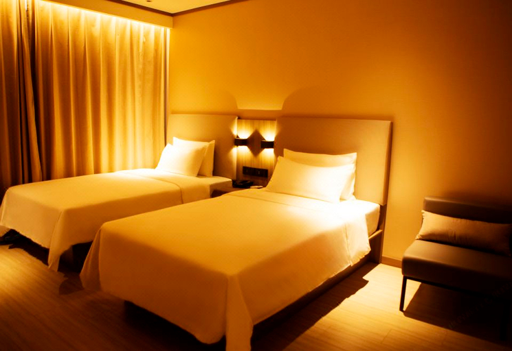 Bedroom 2, Hanting Hotel Shijiazhaung Jingxing Mining District, Shijiazhuang