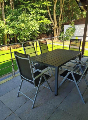 Outdoor dining 2, Holiday Home in Walkenried With Barbecue, Osterode am Harz