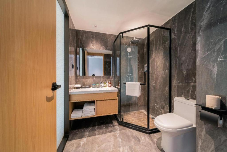 Bathroom, Borrman Hotel Nantong Haohe Scenic Area, Nantong