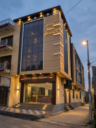 Exterior detail, Hotel Amba Regency, Farrukhabad