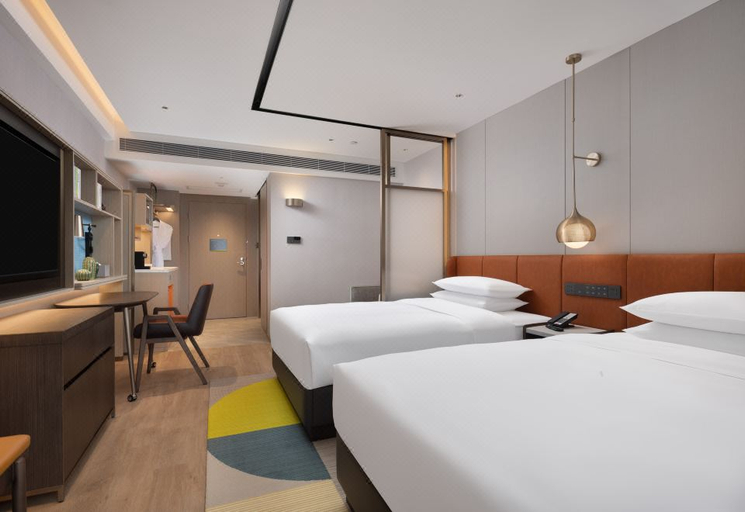 Bedroom 2, Home2 Suites by Hilton Foshan Jiujiang, Foshan