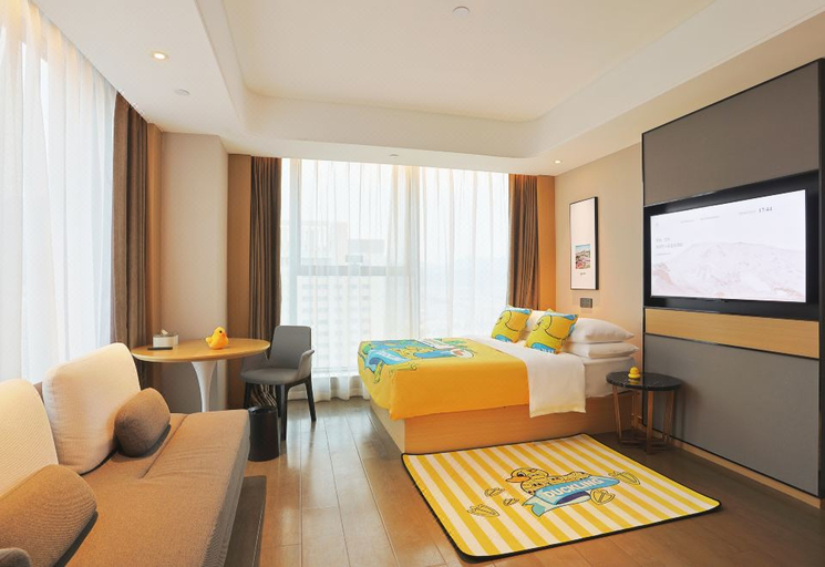 Bedroom 2, Atour Hotel Taian Taishan Scenic Area Pangu Tiandi, Tai'an