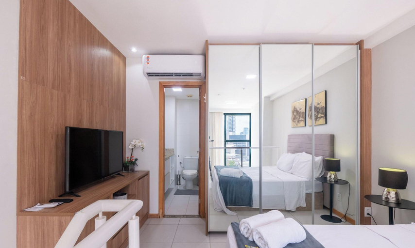 Room 3, Studio w/ Pool & Barbecue in the Building Raq1609, Salvador