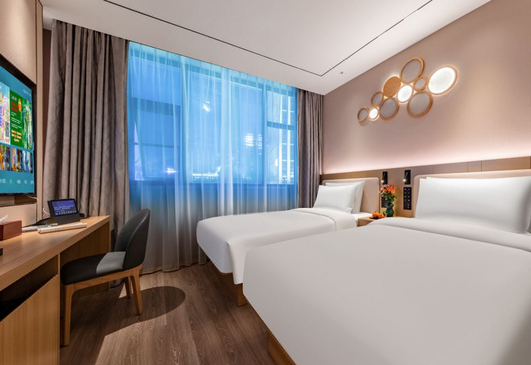 Bedroom 2, Orange Hotel Shenzhen Nanshan Vanke Cloud City, Shenzhen