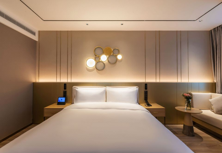 Bedroom 2, Orange Hotel Nanchang Honggutan Wanda Plaza, Nanchang