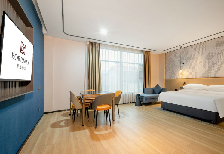 Bedroom 2, Borrman Hotel Beihai Hepu High-Speed Railway Station Haisi Shougang, Beihai