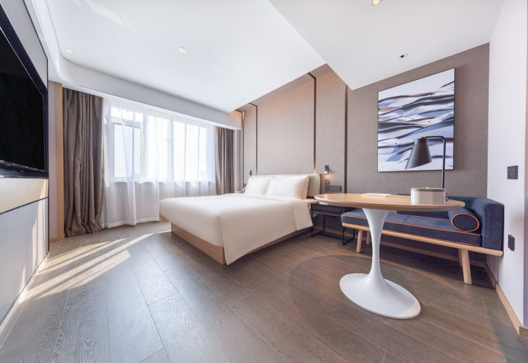 Bedroom 2, Atour Hotel Bohai International Square Bincheng District Binzhou, Binzhou