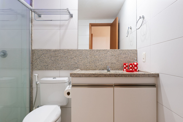 Bathroom 5, 170D-Apartamento 2 qto no OKA-Muro Alto, Ipojuca