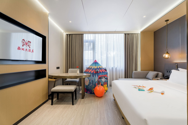 Bedroom 2, Fudi Hotel, Shanghai