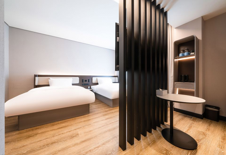 Bedroom, Hanting Hotel Jiangyou Fantawild Baolong Plaza, Mianyang