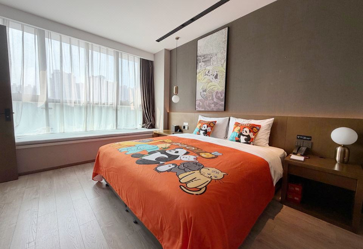 Bedroom 2, Minimax Hotel Chengdu Longquanyi, Chengdu