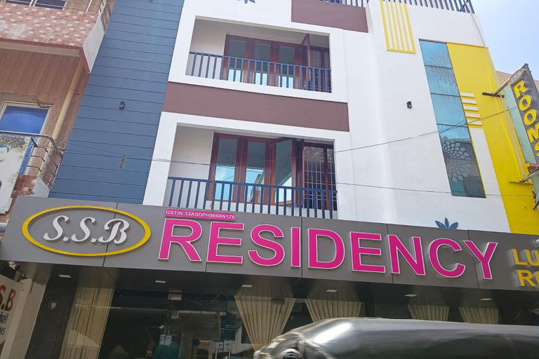 Exterior detail 3, SSB Residency, Tiruvannamalai