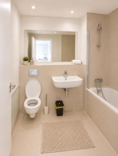 Bathroom 2, Two Bedroom two Bathroom at Croydon City Center, London