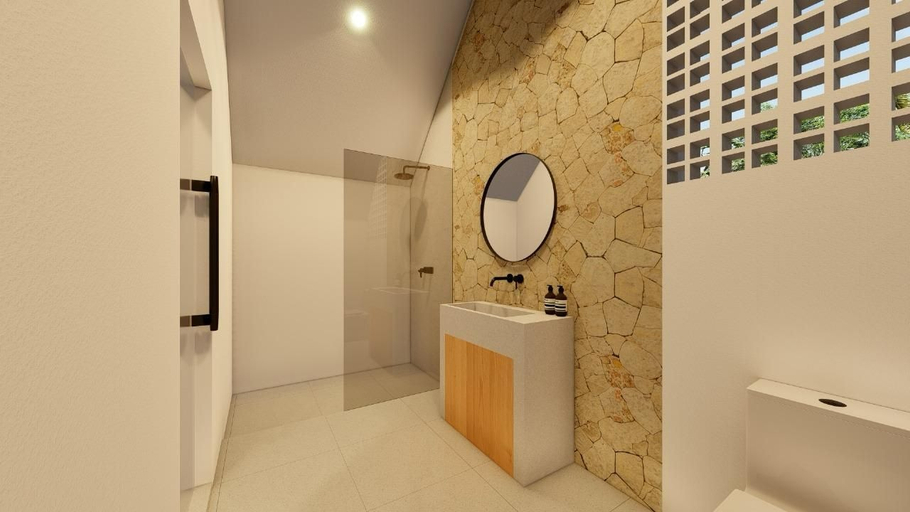 Bathroom 3, Seven Roots Villa, Lombok