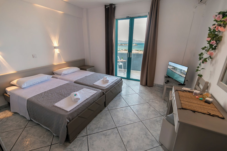 Bedroom 4, Angela & Thalia Apartments, South Aegean