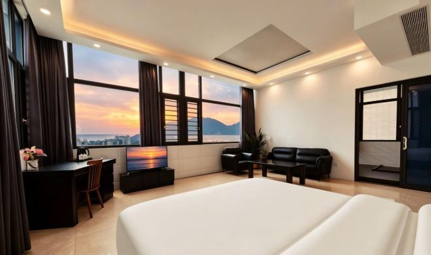 Bedroom, Mossflower Hotel (Zhuhai Jinwan Airport), Zhuhai