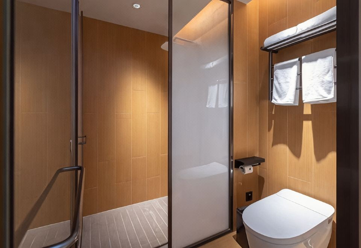 Bathroom 3, Ji Hotel Zhuzhou Tianyuan District Hunan Universit, Zhuzhou