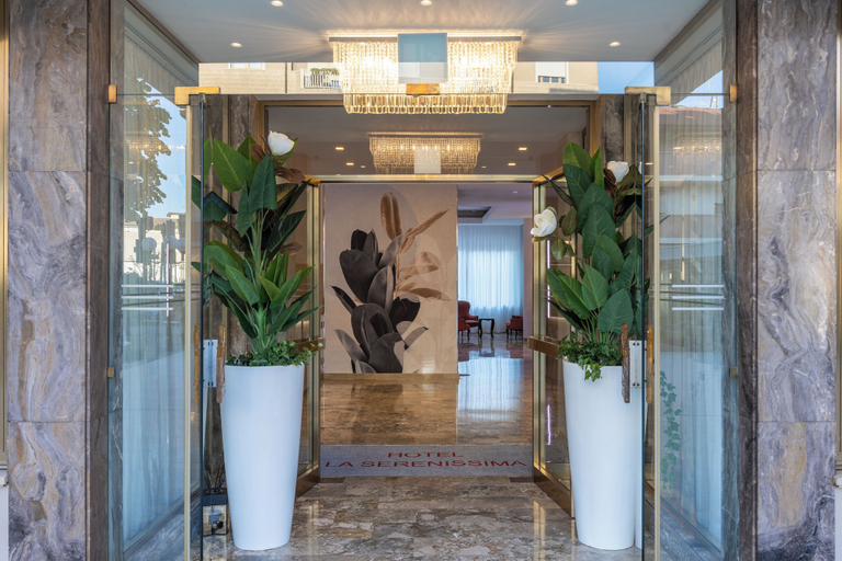 Lobby, Hotel La Serenissima, Padua